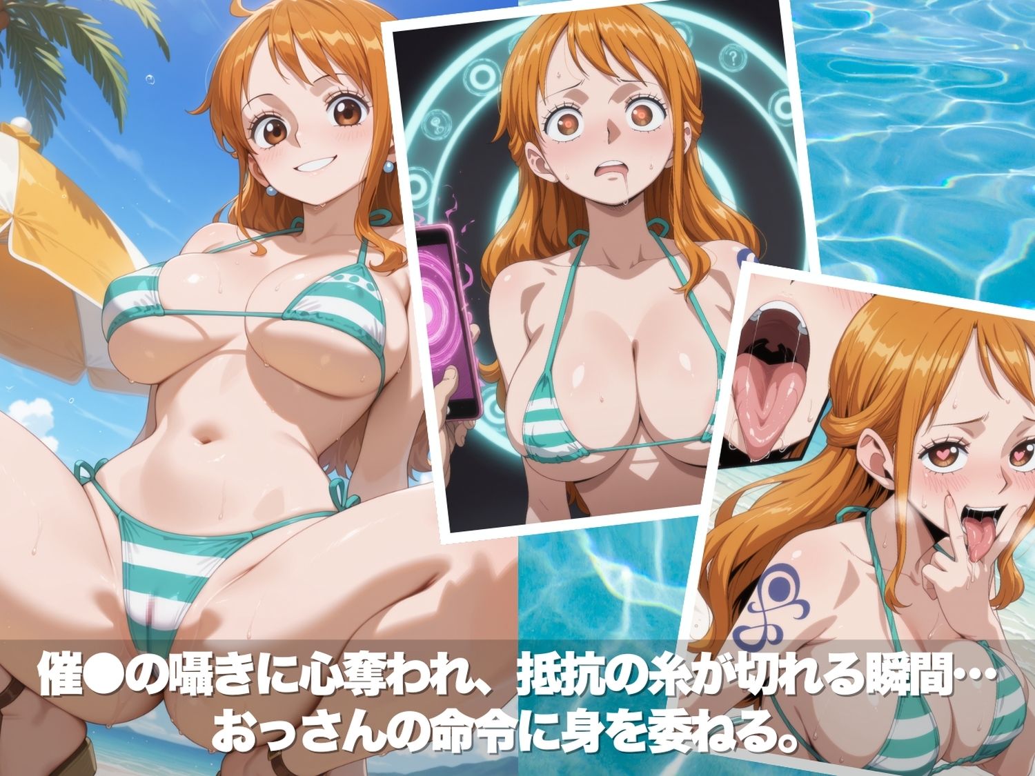 真夏の虜 ワ●ピース編 画像2