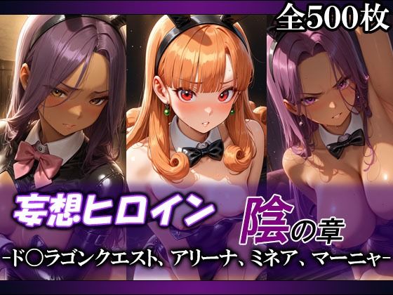 妄想ヒロイン〜陰の章〜、ド〇ゴンクエスト、アリーナ、ミネア、マーニャ の表紙