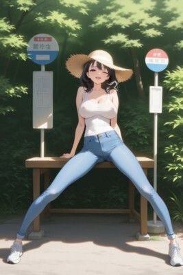 ★SEX有★【裸ジーンズ女子15】夏の思い出 画像2