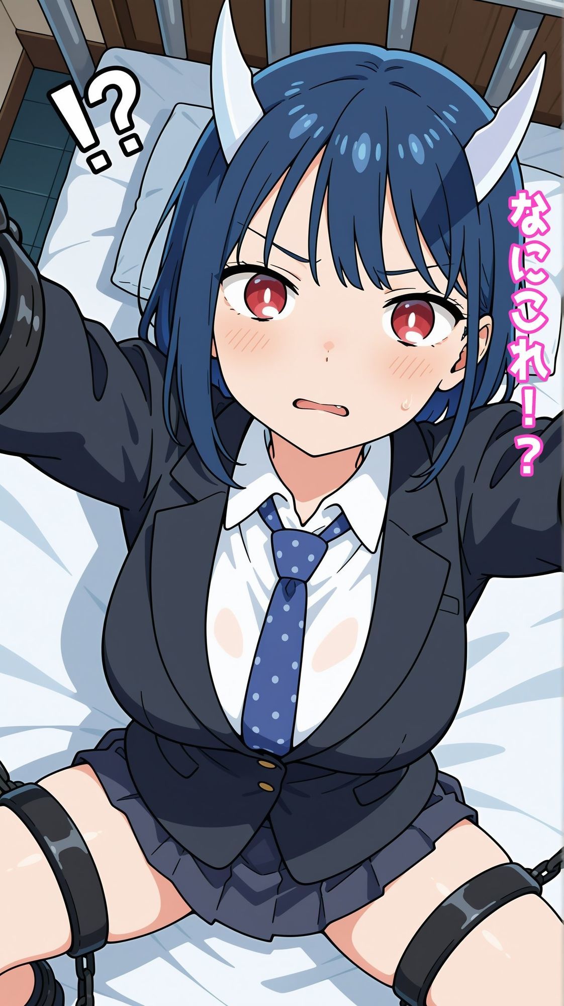 【一部セリフつき】あのヒロインにイタズラできる部屋 - ドラゴンJK編 -青〇ルリ - 画像3