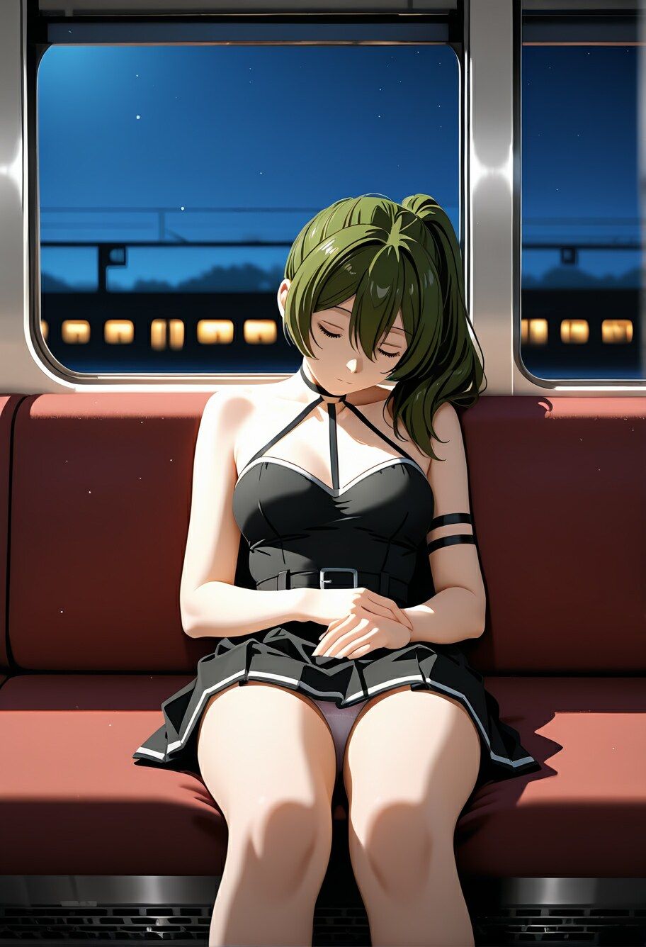 ユー〇ルの満淫電車痴● 〜電車で眠っただけなのに...〜 サンプル画像 3