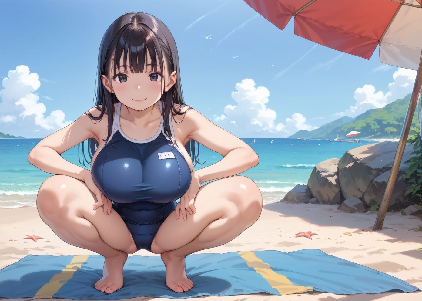 スク水えちえち委員長。CG画像集4 画像2