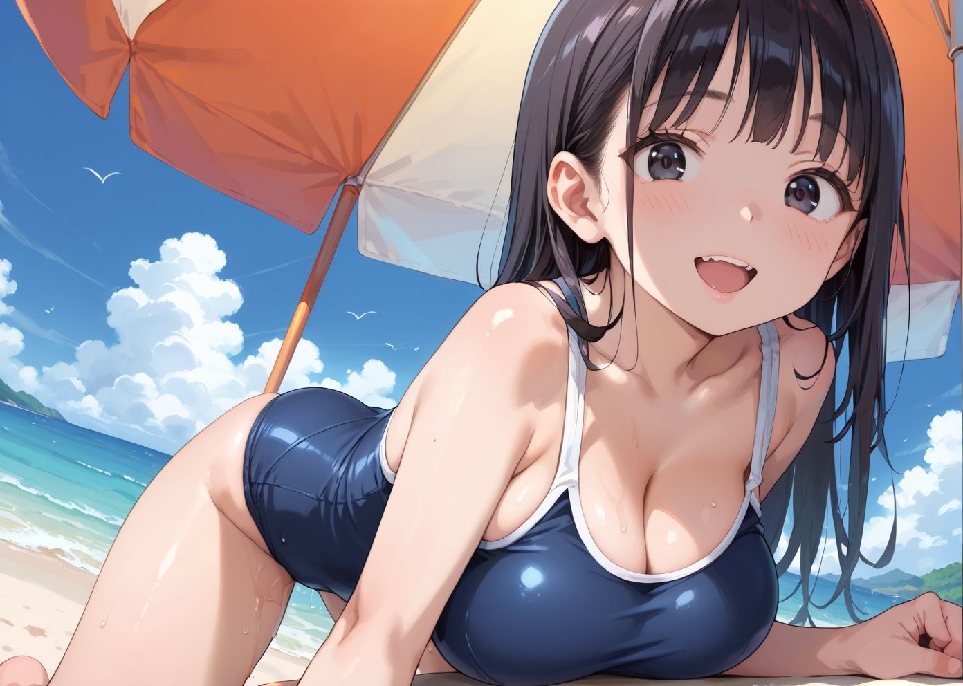 スク水えちえち委員長。CG画像集4 画像5