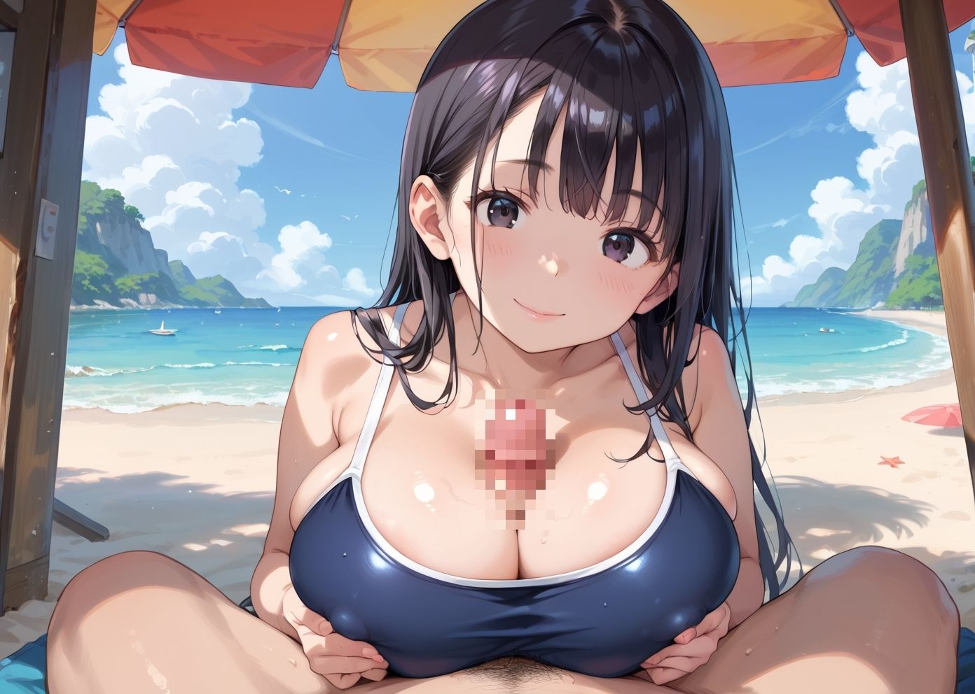 スク水えちえち委員長。CG画像集5 画像4