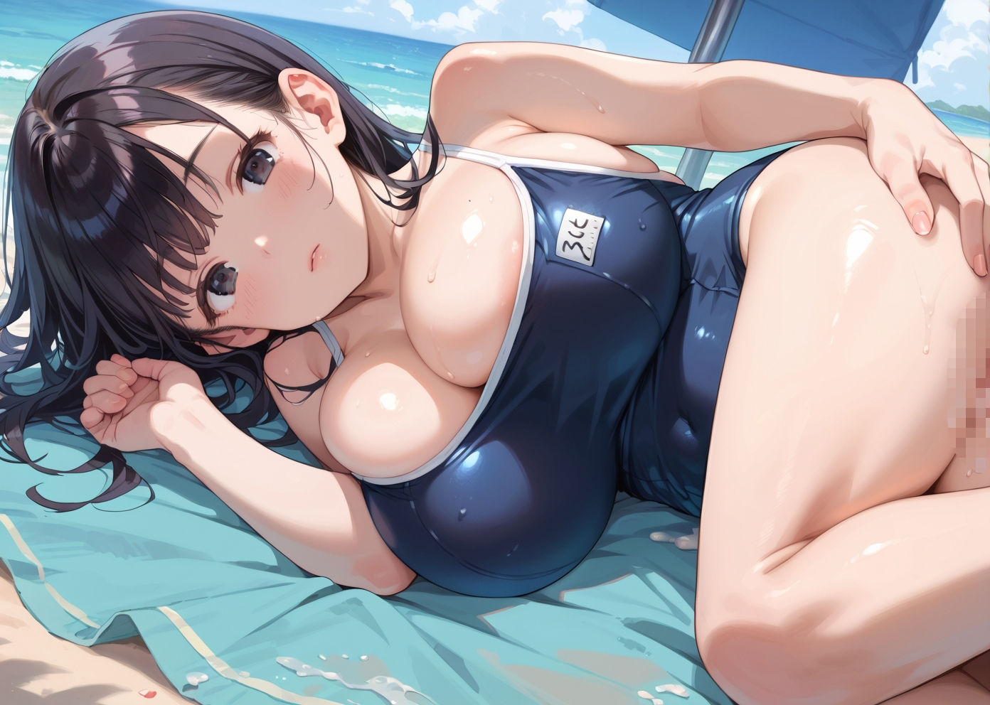 スク水えちえち委員長。CG画像集6 画像4
