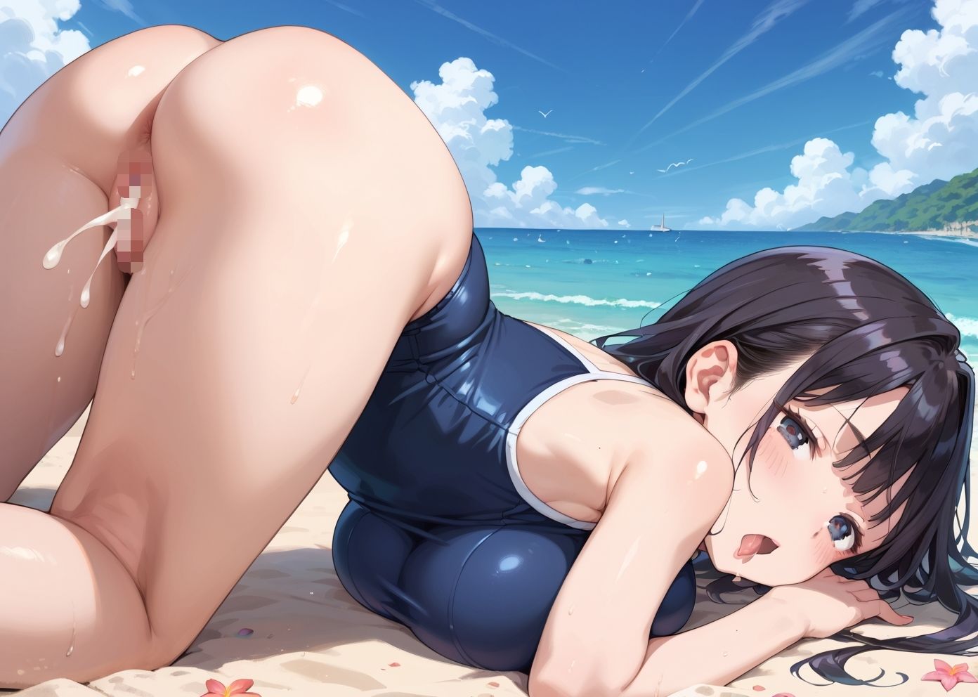 スク水えちえち委員長。CG画像集6 画像8