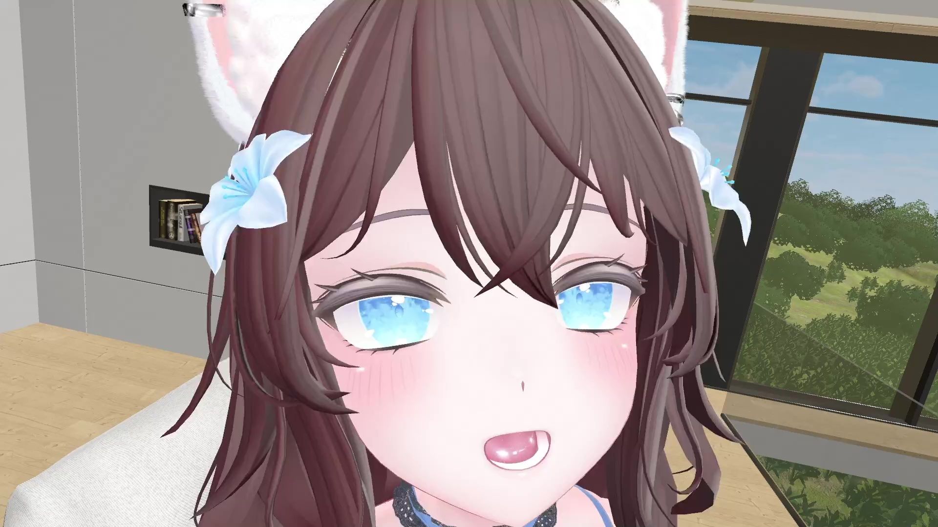 しれっと配信。連動おひるのちゅーにゃんまろ井栗まろん 画像4