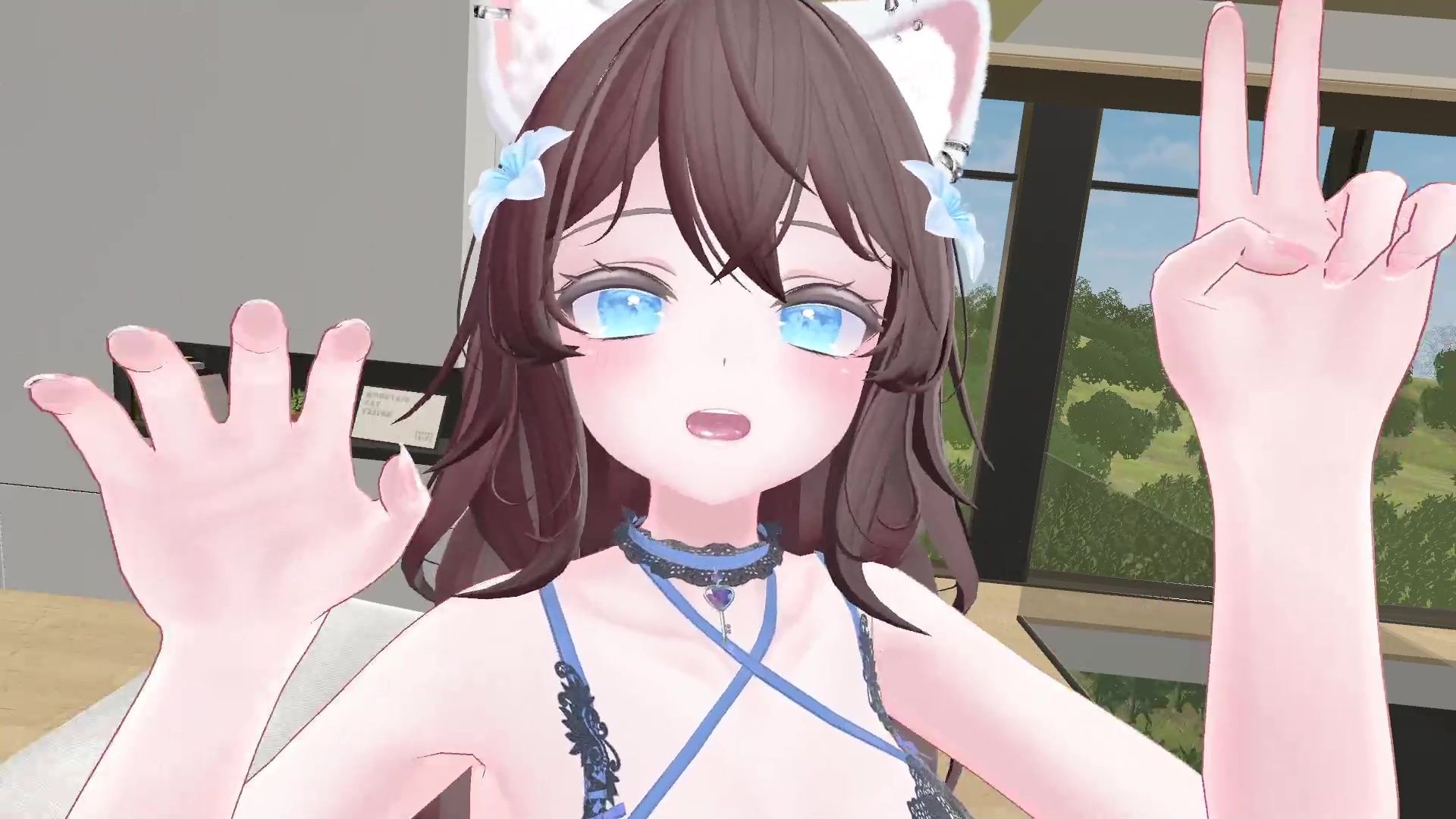 しれっと配信。連動おひるのちゅーにゃんまろ井栗まろん 画像5
