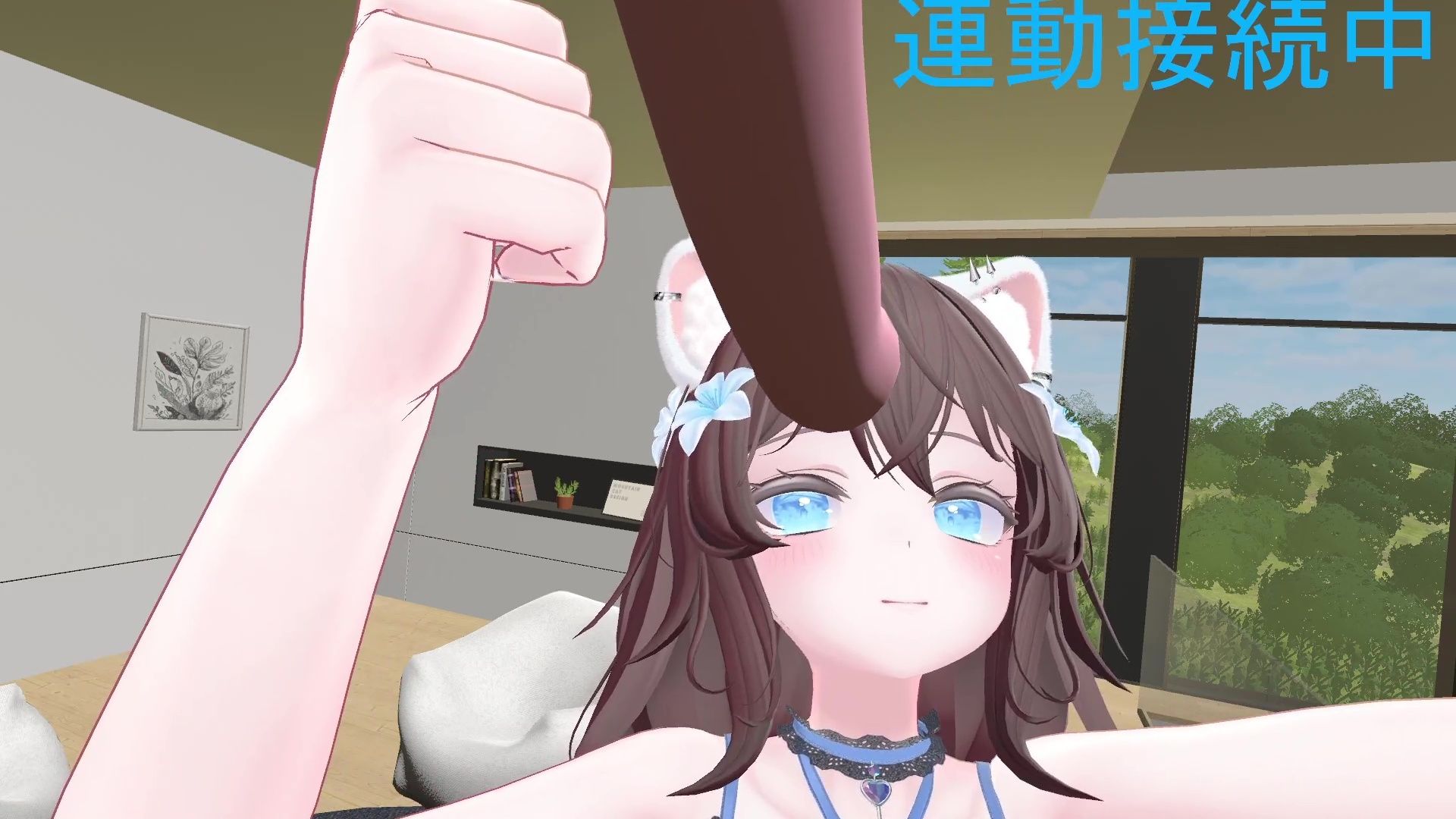 しれっと配信。連動おひるのちゅーにゃんまろ井栗まろん 画像9