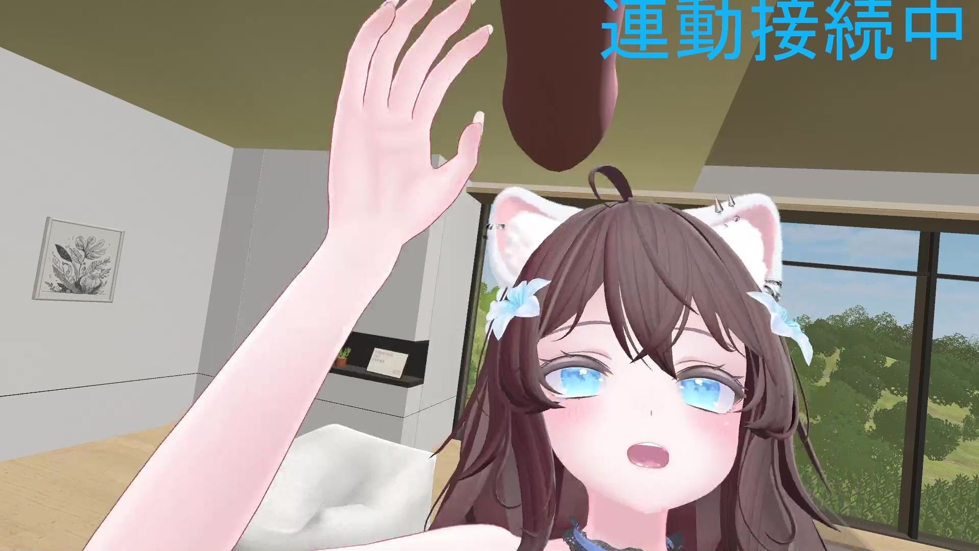 しれっと配信。連動おひるのちゅーにゃんまろ井栗まろん 画像10