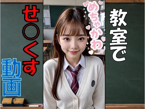 めちゃかわJKと教室でせ○くす 画像1