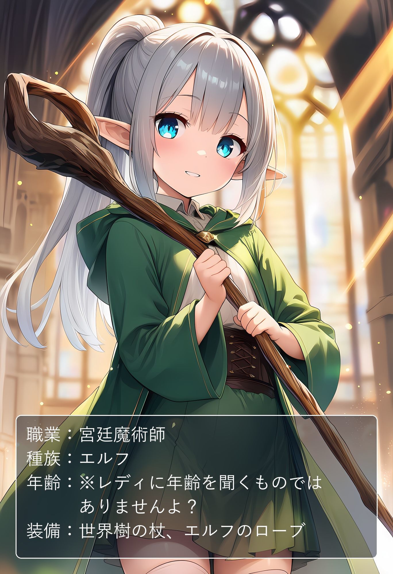 金髪王女とエルフ魔術師のスライムとゴブリン退治（されちゃう話） サンプル画像 3