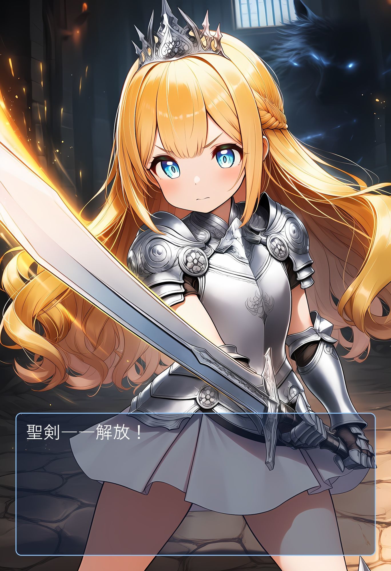 金髪王女とエルフ魔術師のスライムとゴブリン退治（されちゃう話） サンプル画像 5