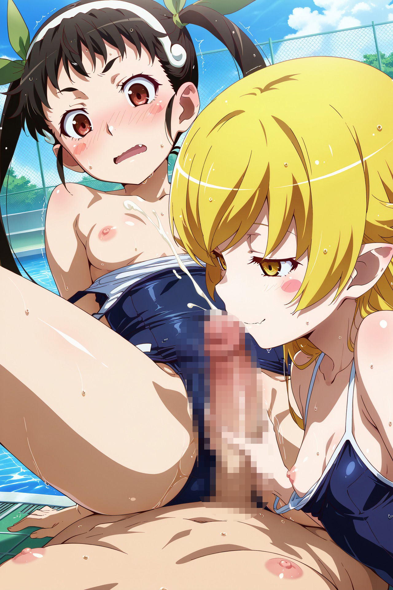 忍&真宵とえっち。 画像7
