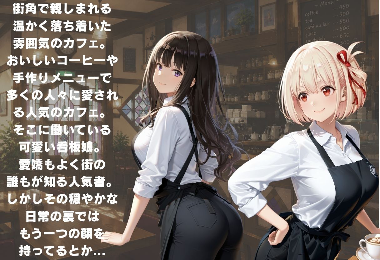 人気カフェのかわいい看板娘、実は裏では店長にハメられまくっていた。 画像1