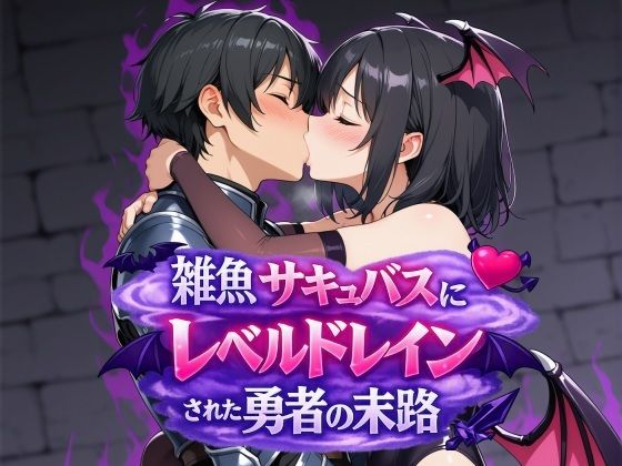 雑魚サキュバスにレベルドレインされた勇者の末路