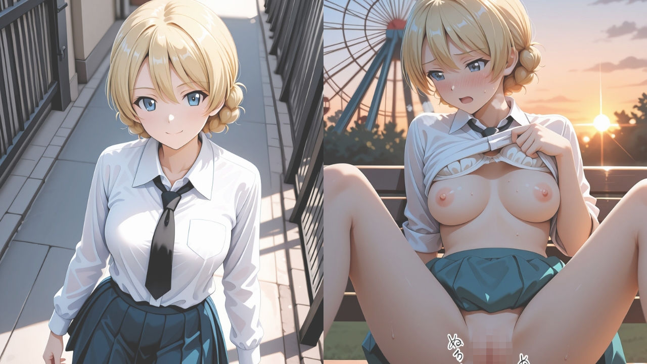 【エロ漫画】【4K高画質】【ミダレ。Ep30】抗えない快楽に沈めたい 遊園密恋 ダ〇ジ〇ン編 快楽堕ち序章433枚CG集1