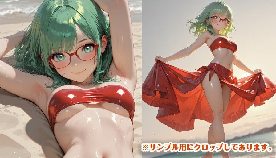 【4K】天乃のメイド ビキニフェスティバル カシア編 画像5
