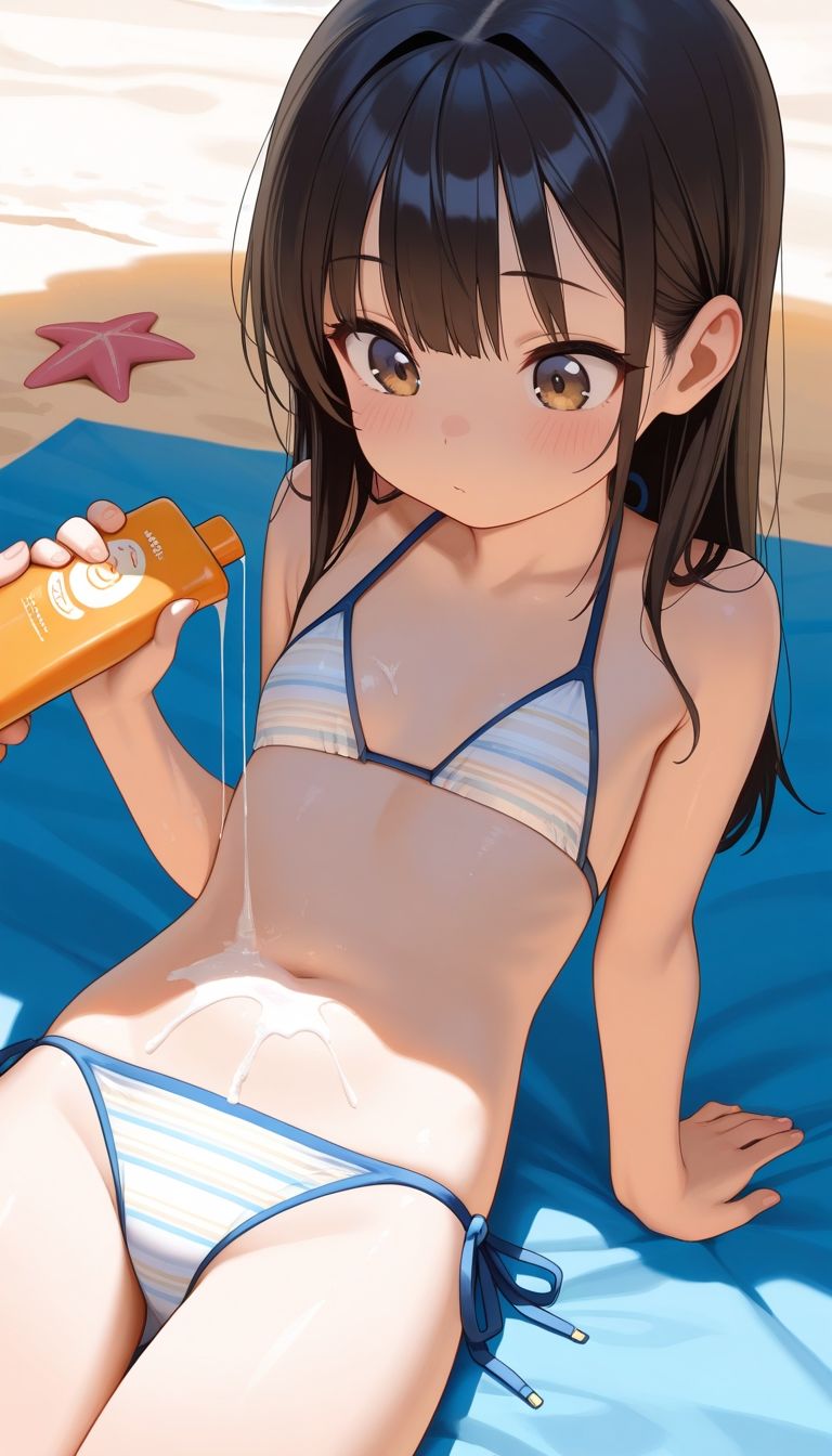 あるし屋AI画集〜夏の癒しの少女達1〜 サンプル画像 3
