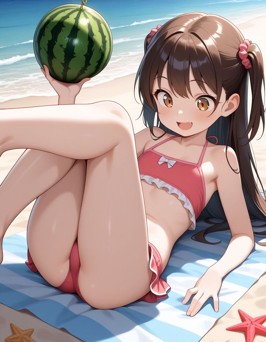 あるし屋AI画集〜夏の癒しの少女達1〜 サンプル画像 4