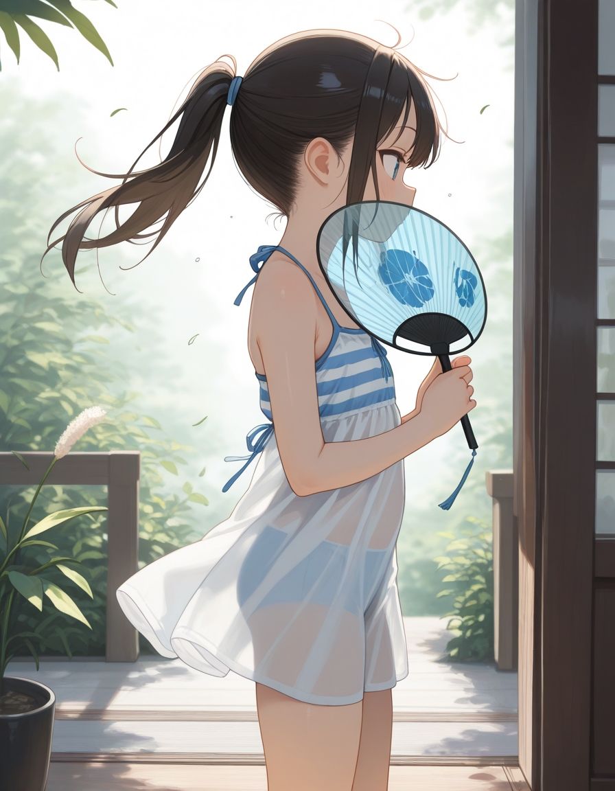 あるし屋AI画集〜夏の癒しの少女達1〜 サンプル画像 6