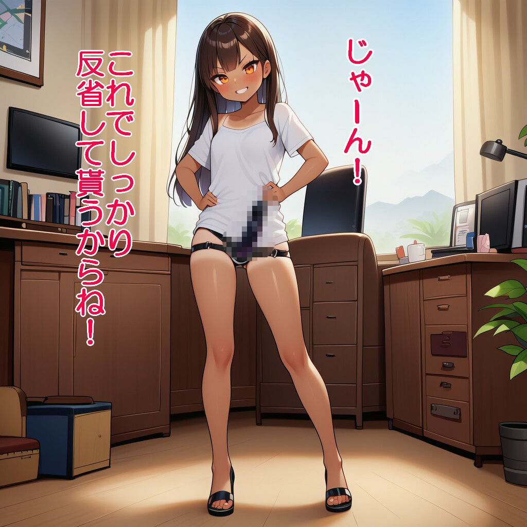 （セリフ付）メス〇キ上司のケツ穴おしおき調教 サンプル画像 5