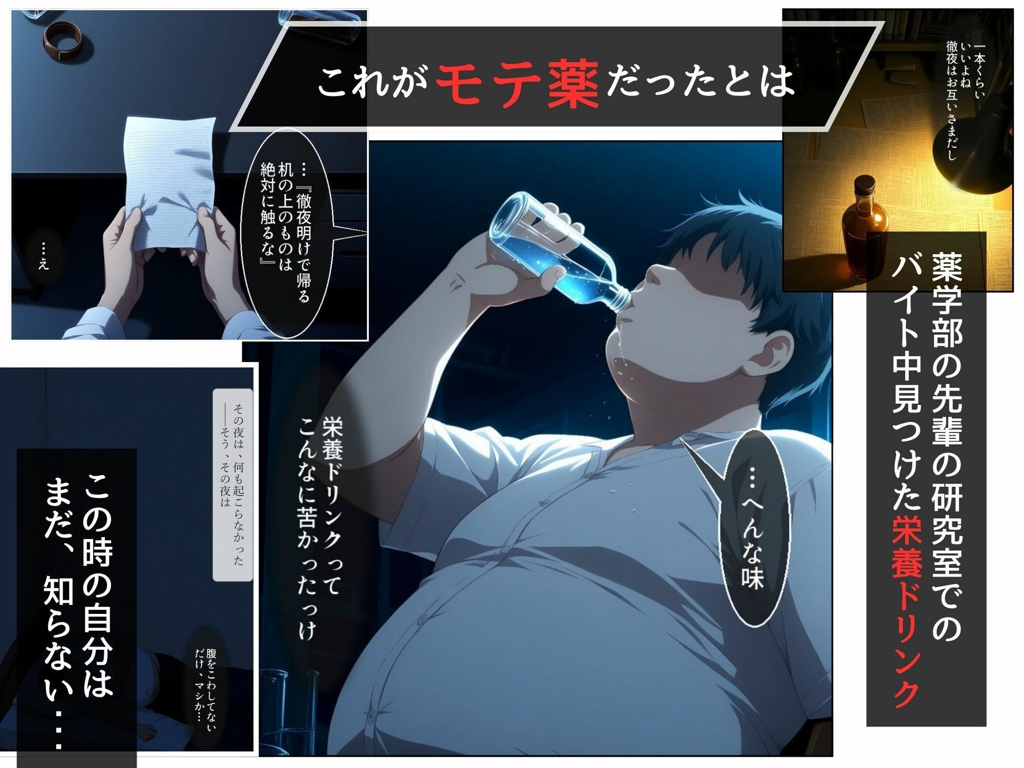 デブ非モテ大学生が先輩の持て薬で一変！ 気になってた女子たちと夢のハーレム サンプル画像 5
