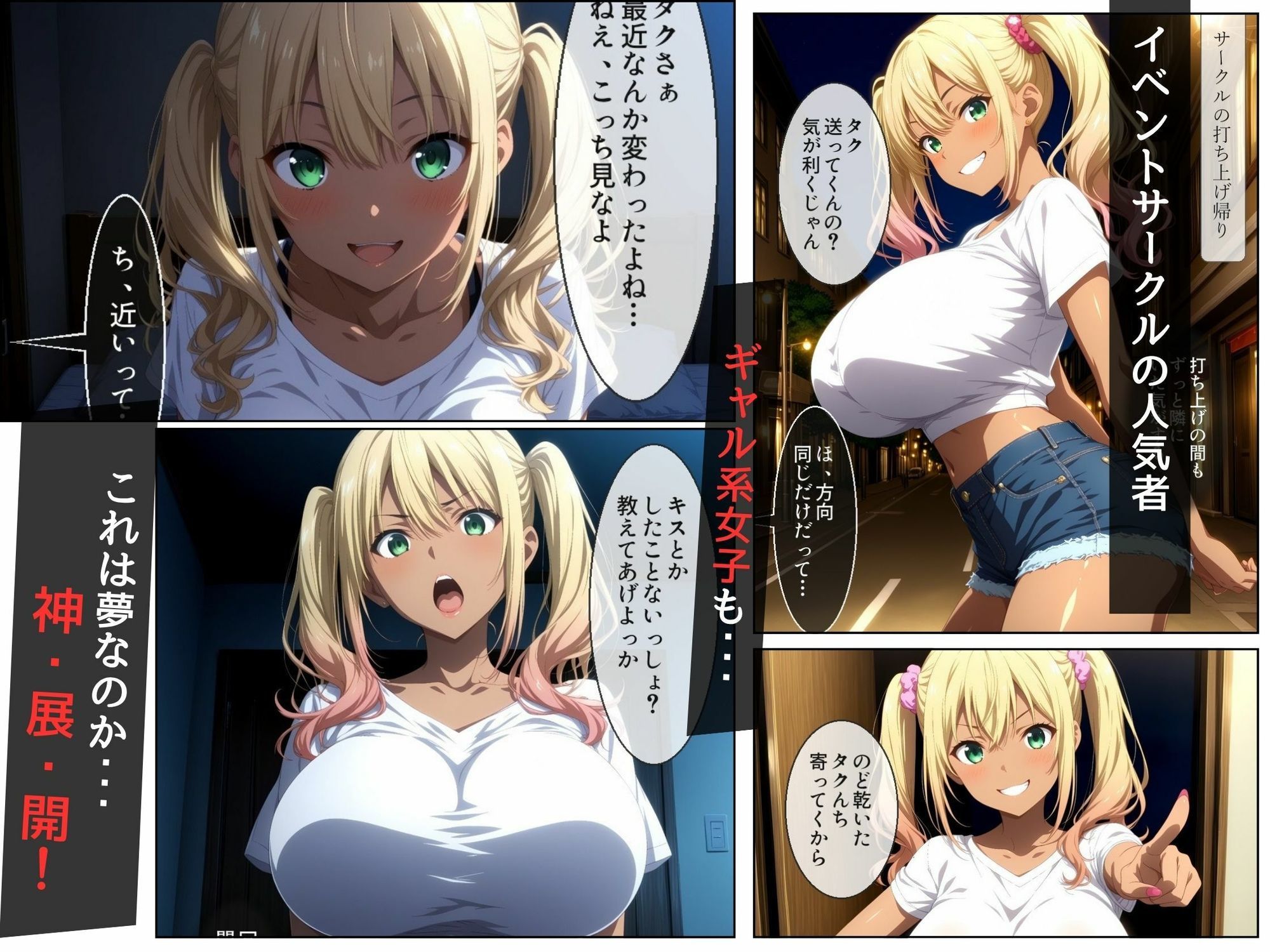 デブ非モテ大学生が先輩の持て薬で一変！ 気になってた女子たちと夢のハーレム サンプル画像 7