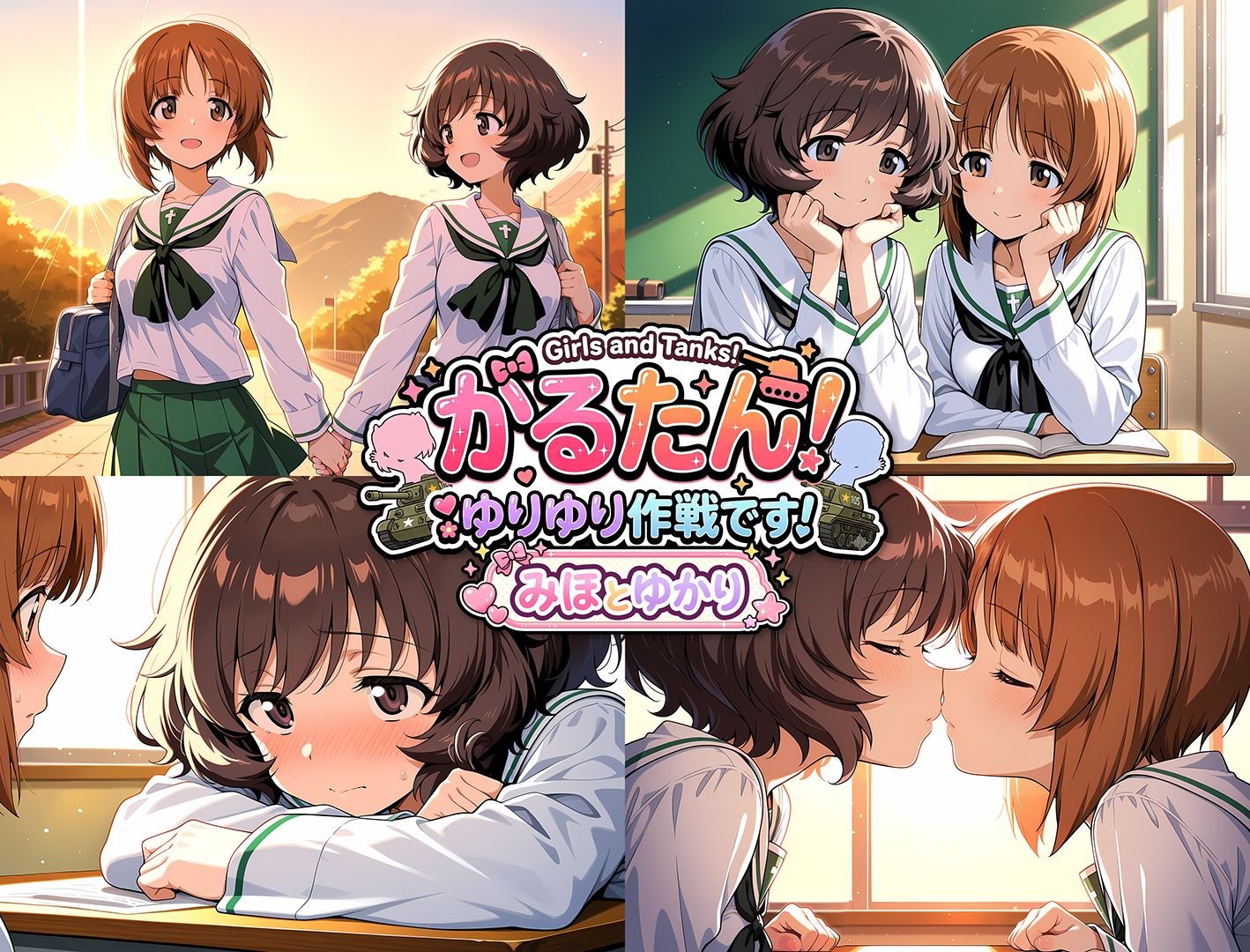 がるたん！ゆりゆり作戦です！-みほとゆかり-の作品画像 2
