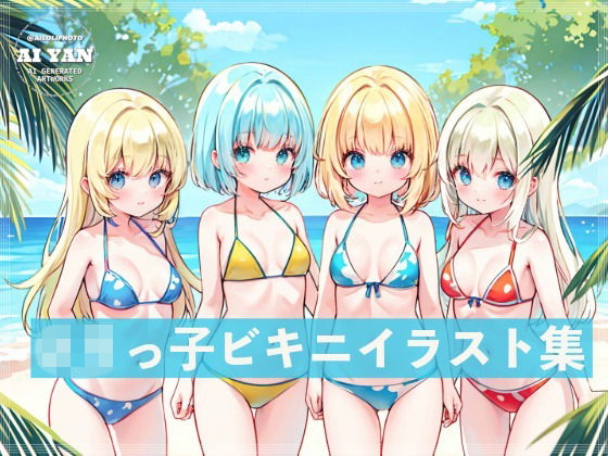 ロリっ子ビキニイラスト
