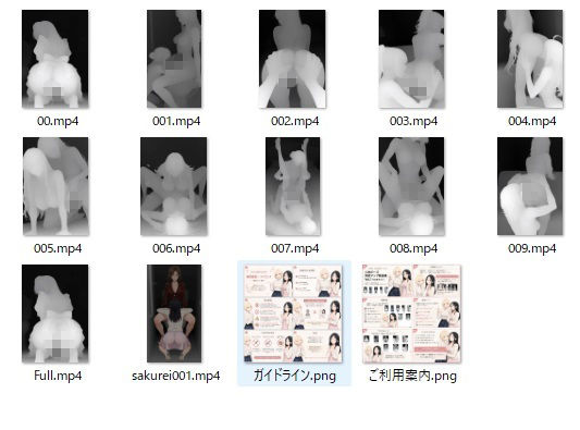 二人組ポーズ深度マップ動画集 Vol.1 画像6