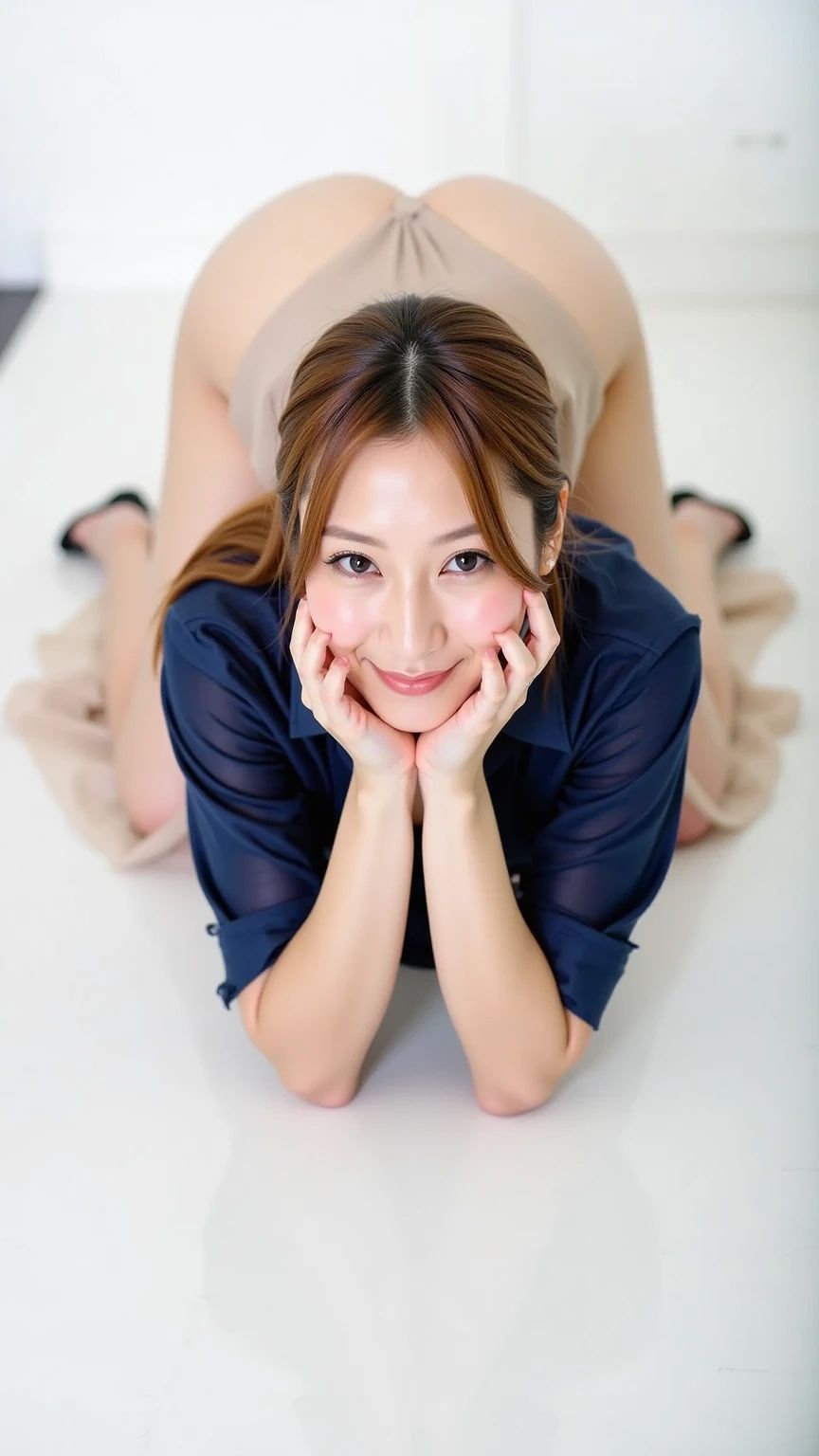 ピーチ・メトロノーム【P〇nterest60万再生】おしり突き上げ正面アングル写真集210枚 画像3