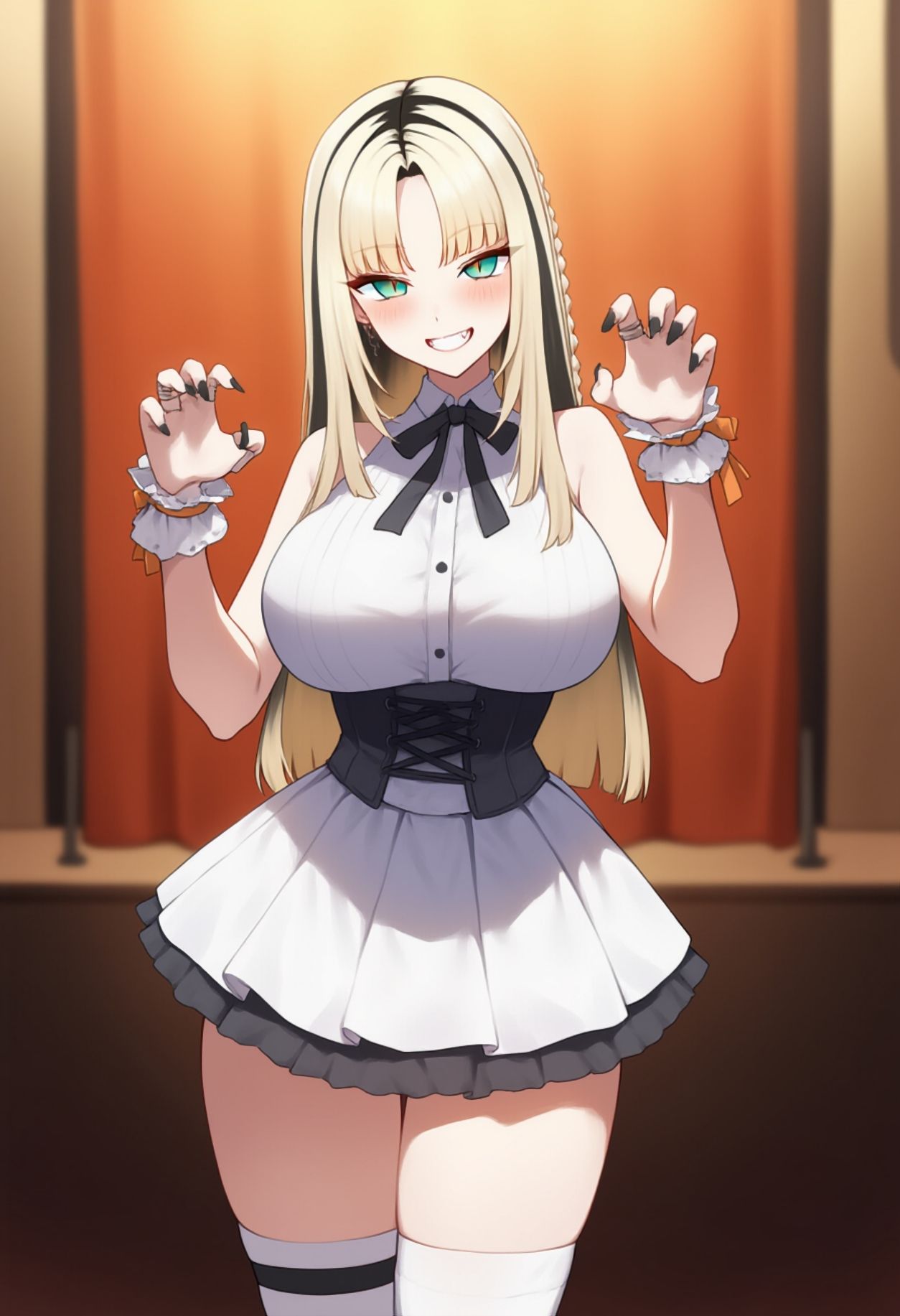 【買い切り版】バーチャル衣装故障で羞恥ニコ(English translation included) 画像1