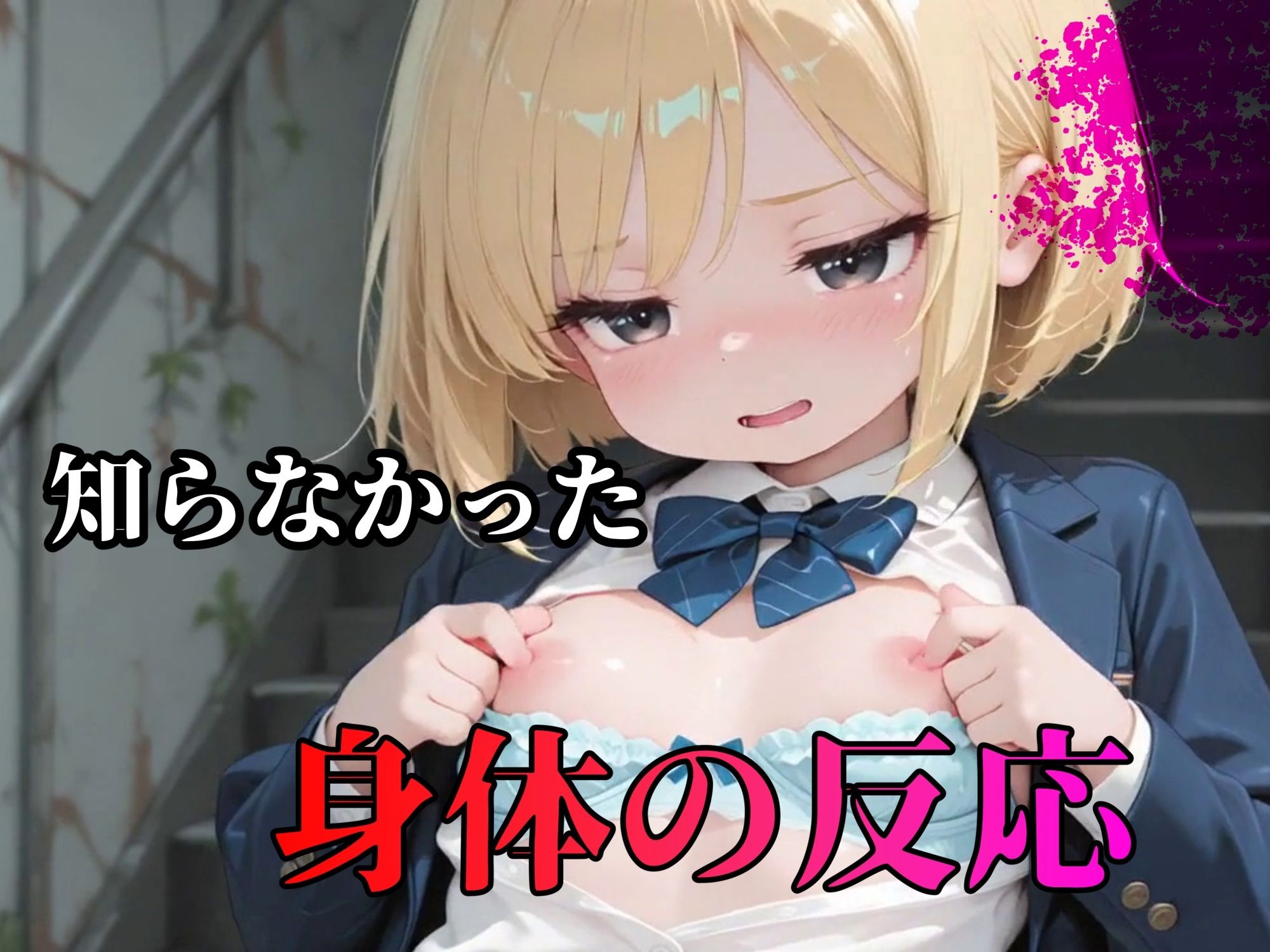 【4Kアニメ120FPS】つるぺた乳首で絶頂女子〇生チクニー133連発 サンプル画像 4