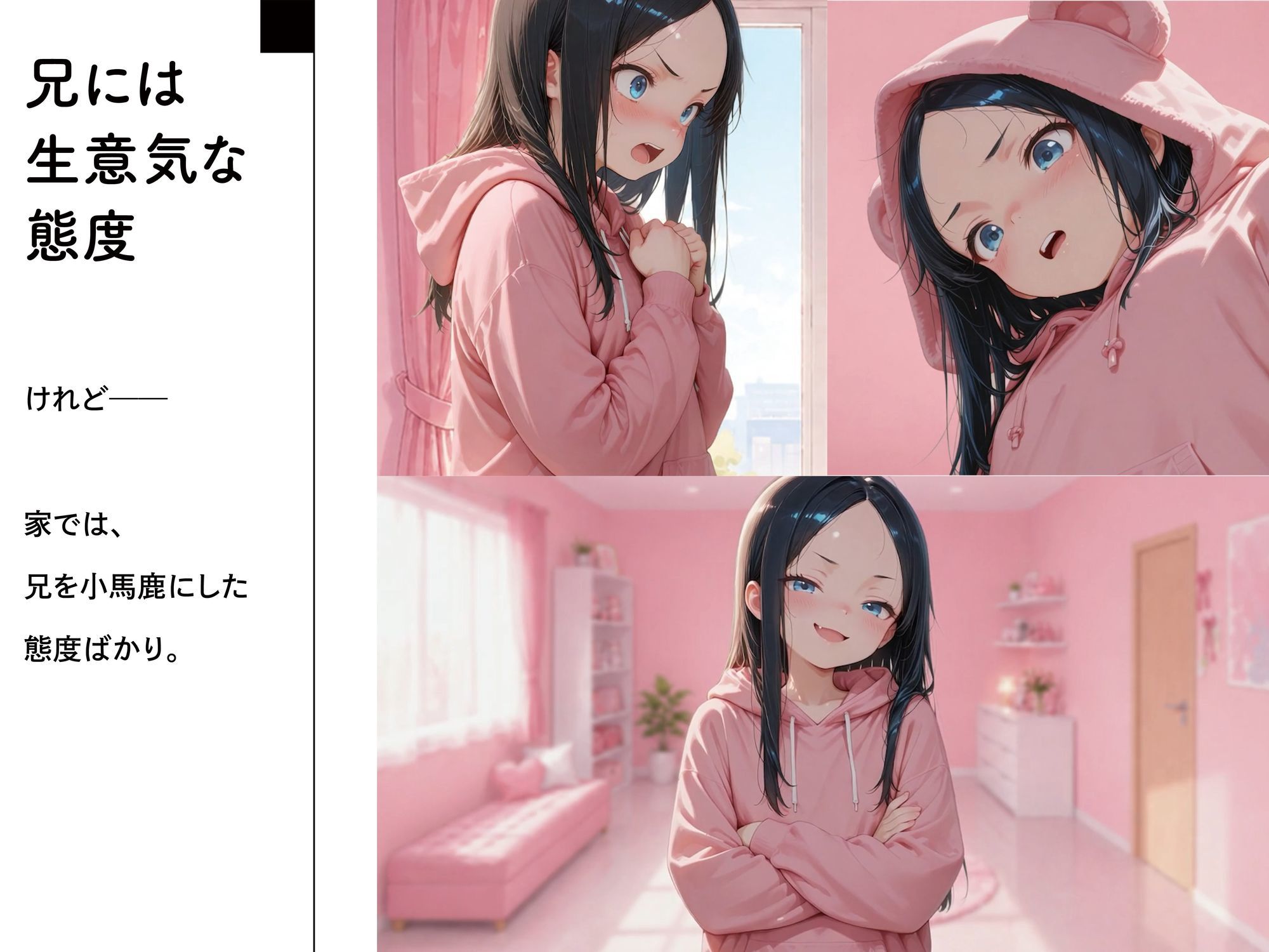 生意気VTuber妹に、配信裏イタズラしまくった件 サンプル画像4