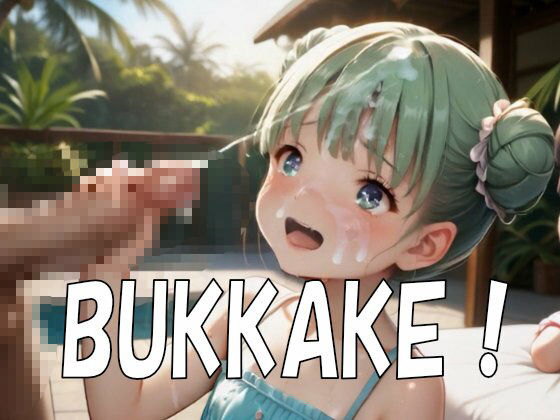 【4K ASMR Video】星砂天国・こまんこアイランドのプライベートビーチでつるぺた〇リ娘100人とセックス! サンプル画像8