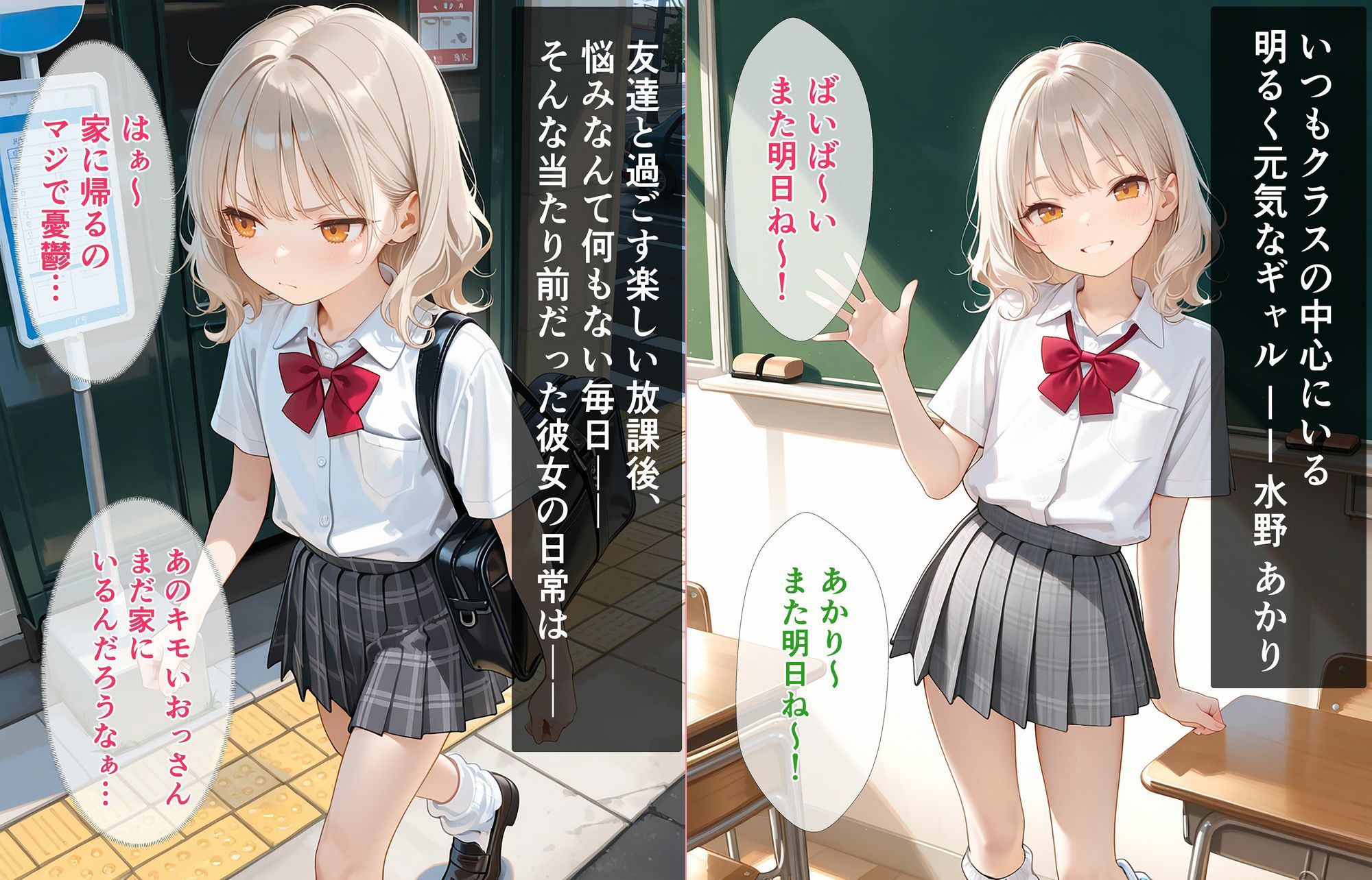 生意気ギャルの姪っ子JKをいいなり調教してメス堕ちさせた話〜つるぺたver.〜 サンプル画像 2