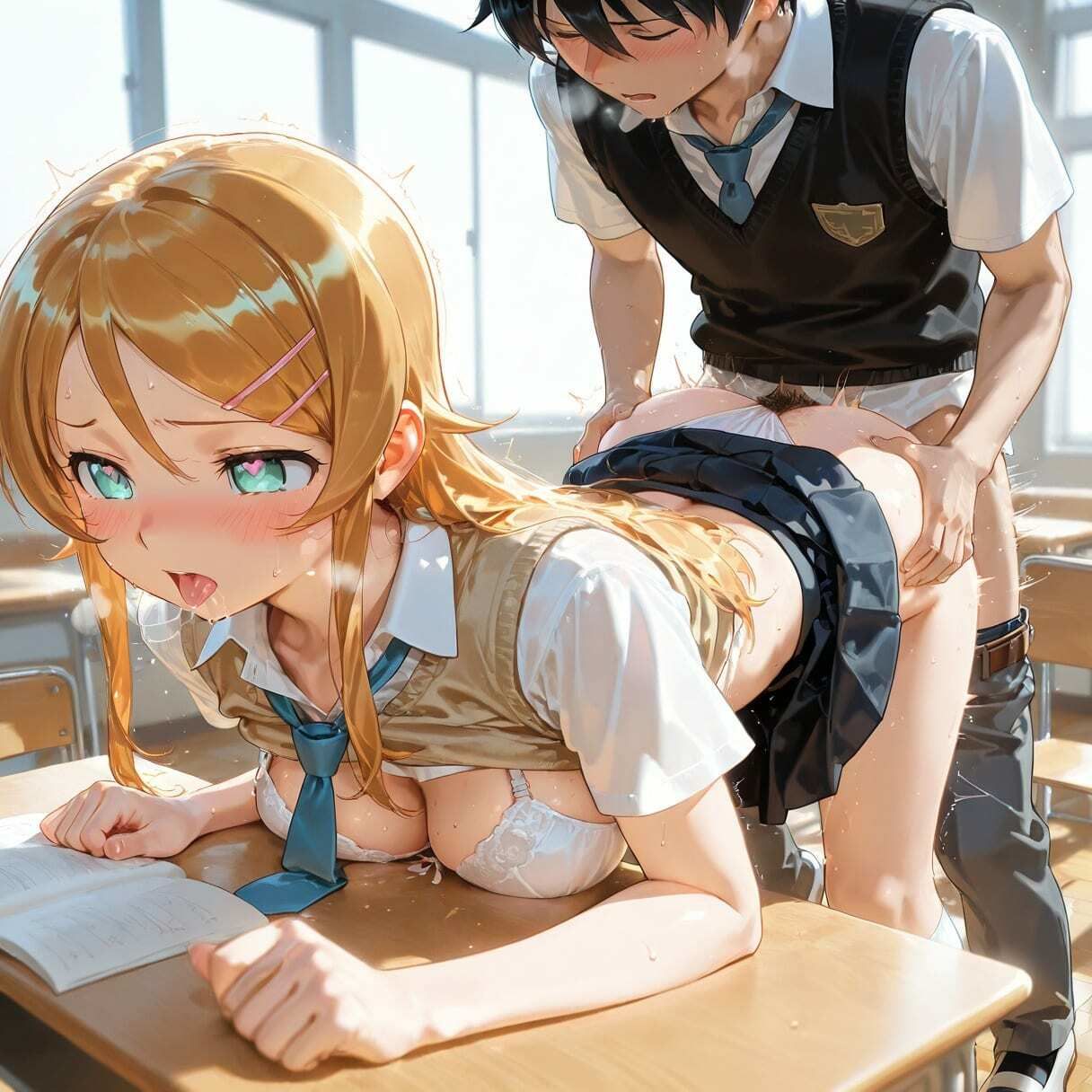 視線に揺れるドキドキ羞恥プレイ 〜CG集詰め合わせパック〜 俺〇妹がこんなに可愛いわけがない 画像8