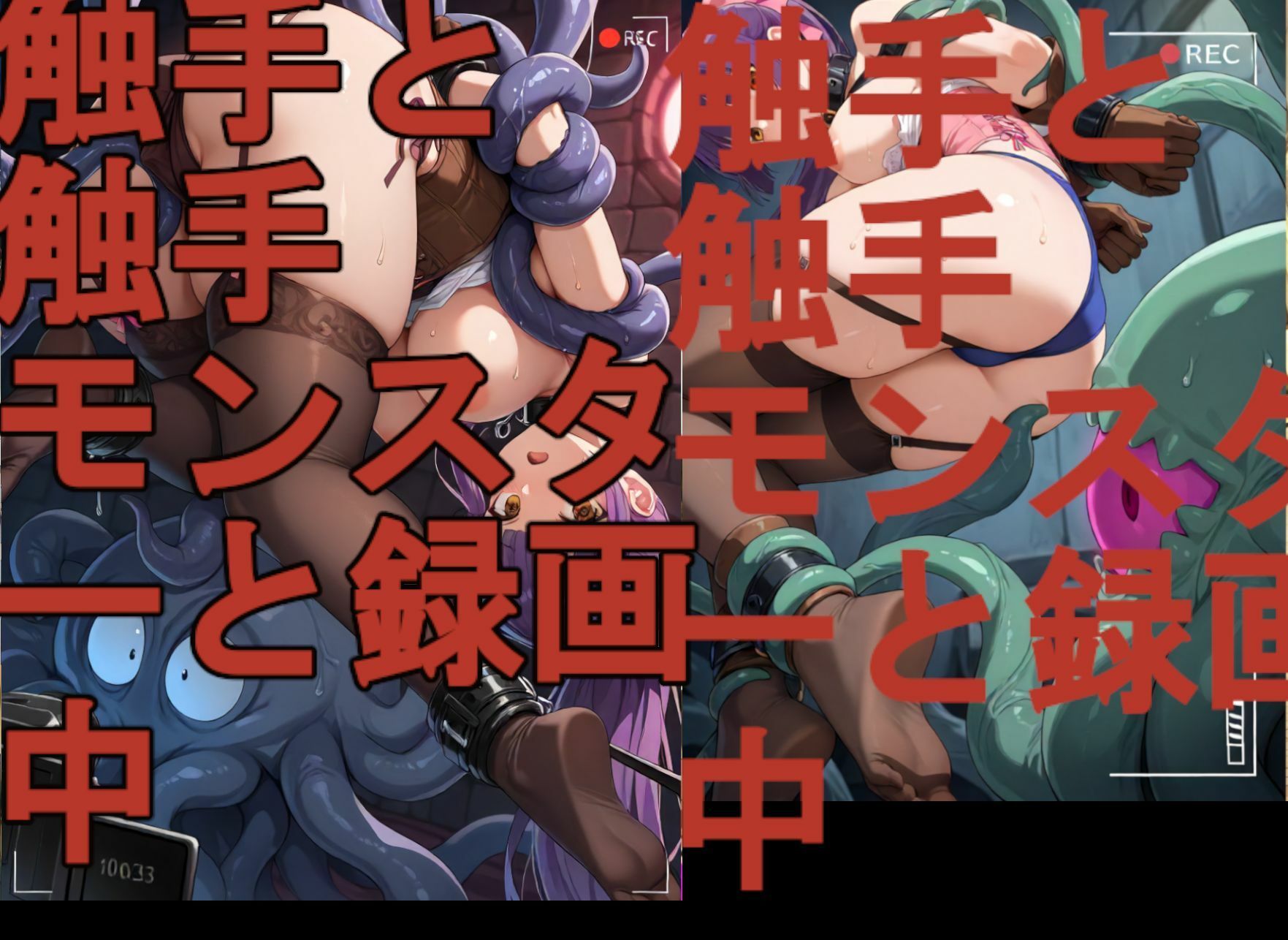 触手と触手モンスターと録画中-序章- 画像7