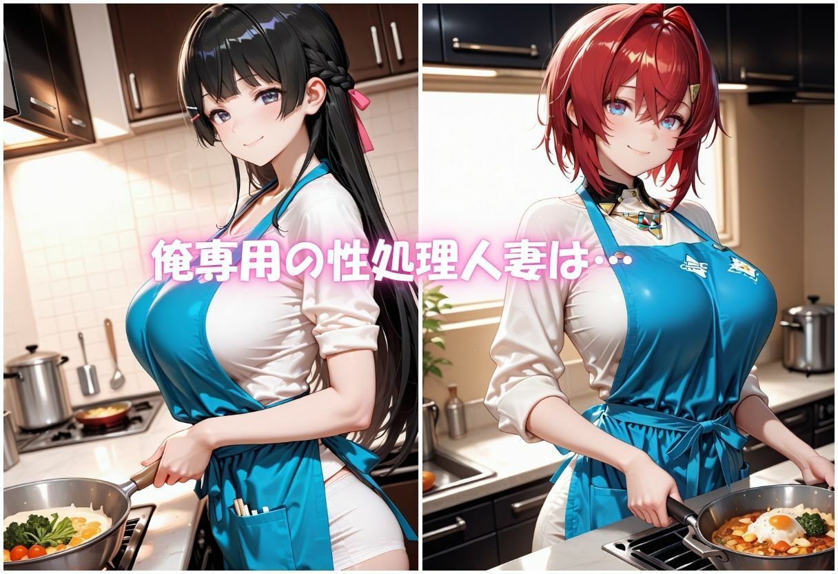 裸エプロン人妻は俺の性処理道具 〜旦那の知らないところで生ハメ中出し〜Vol.2 画像1