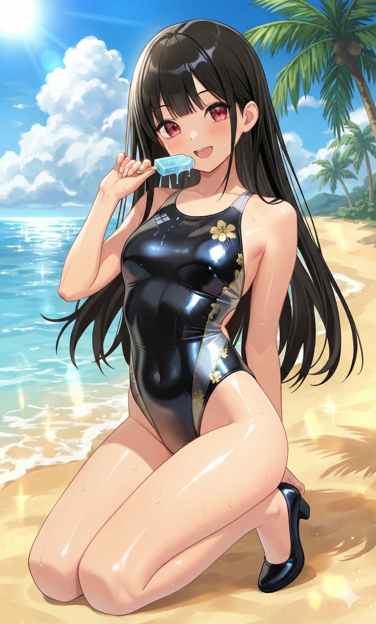 競泳水着少女SEX！ 画像2