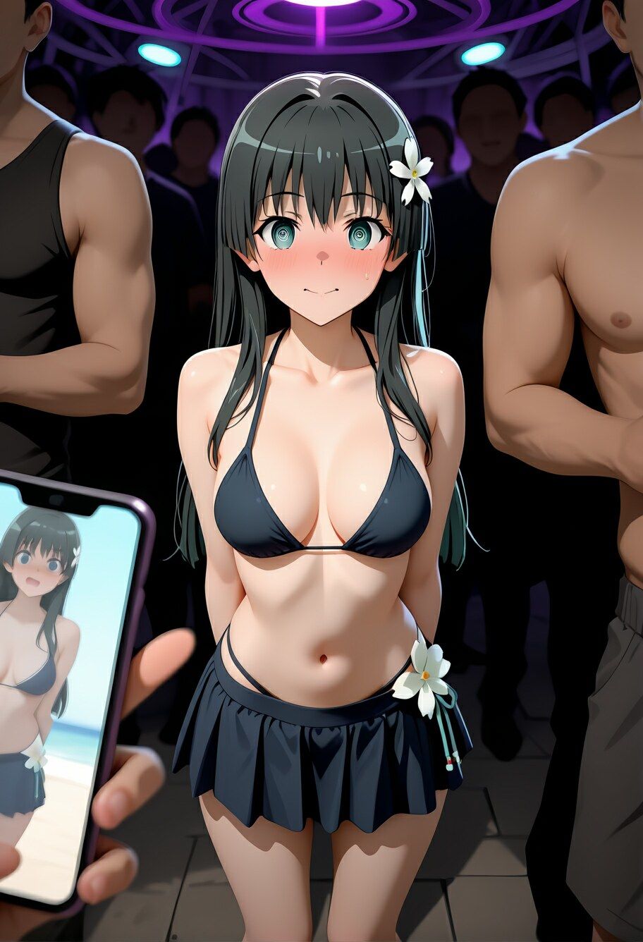とあるビーチの催〇SEX 2 〜ほてるカラダに素直な佐〇涙子〜