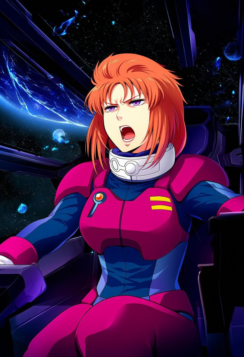 マリーダ・クル●（ガンダ●）vs ぬるぬる触手 サンプル画像 3