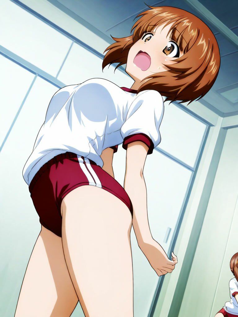 西住美穂ブルマコスプレ 130枚 画像2