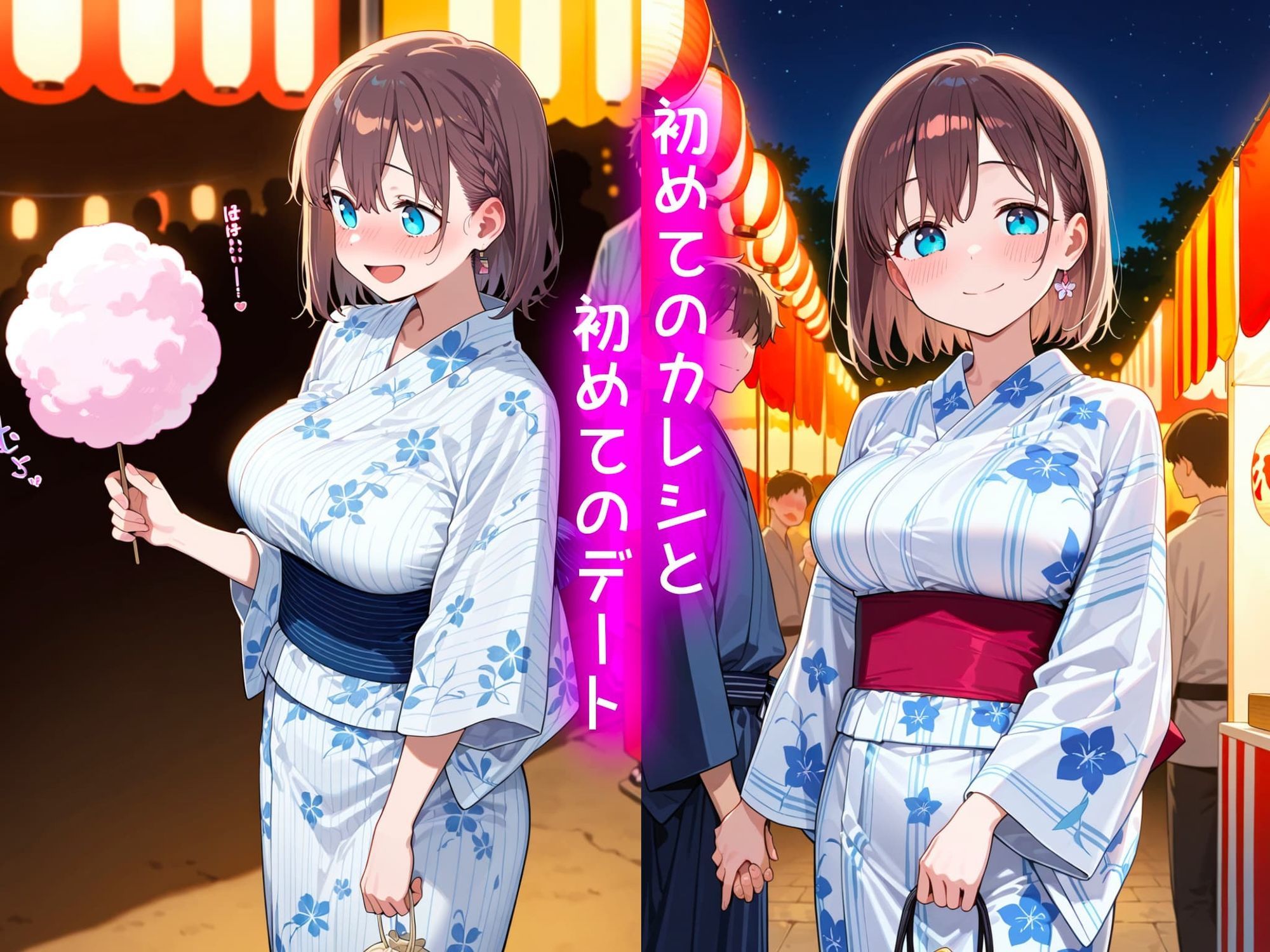 アイちゃんの処女喪失物語〜夏祭り編〜 画像1