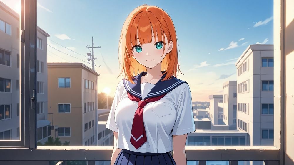 爆乳オレンジ黒髪水泳部が新人コーチと個別レッスン契約【4K】2