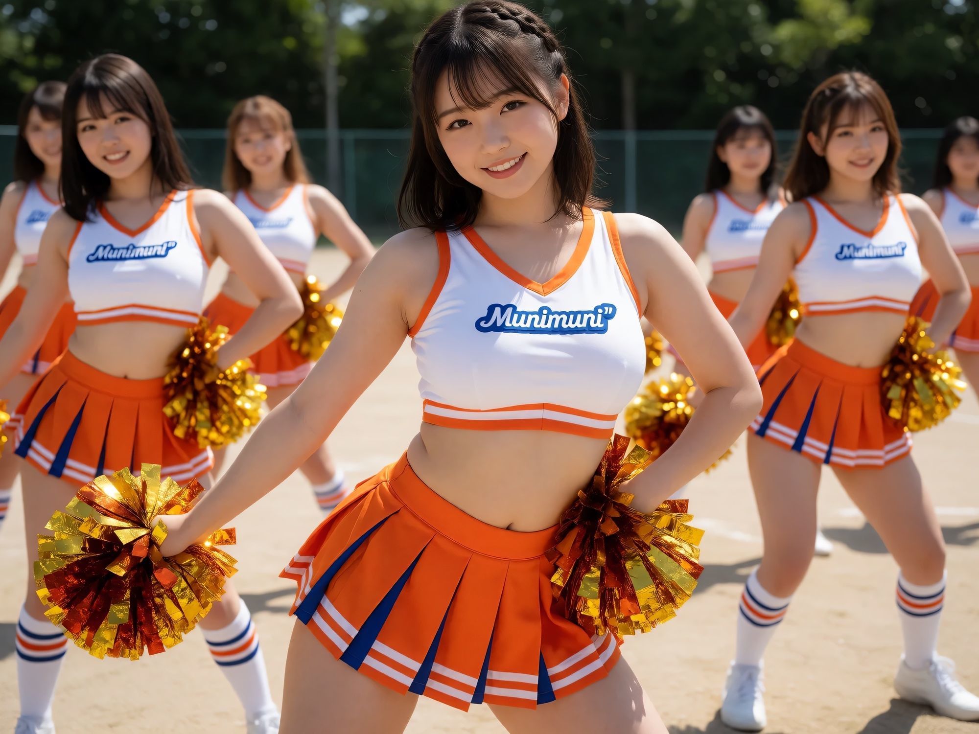 巨乳チア部の生ハメ記録 画像1