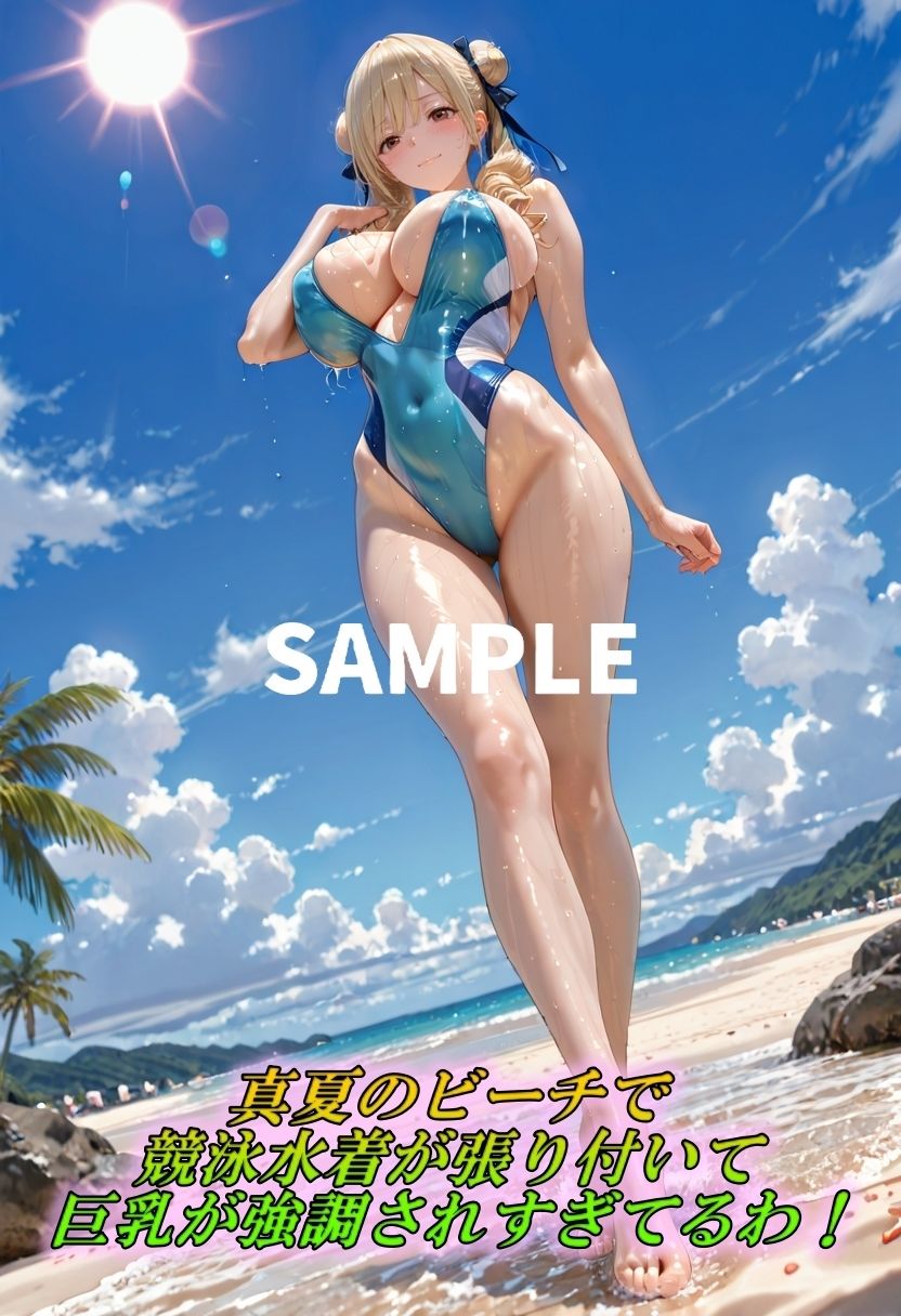 お嬢様の知らない真夏の快楽イクイク地獄 1枚目