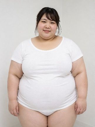 ぽっちゃり・おでぶがひたすらTシャツを脱ぐ動画 画像3