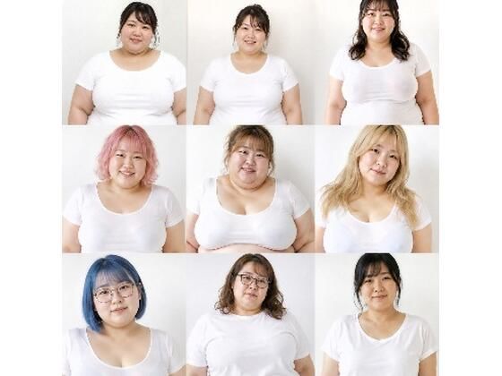 ぽっちゃり・おでぶがひたすらTシャツを脱ぐ動画